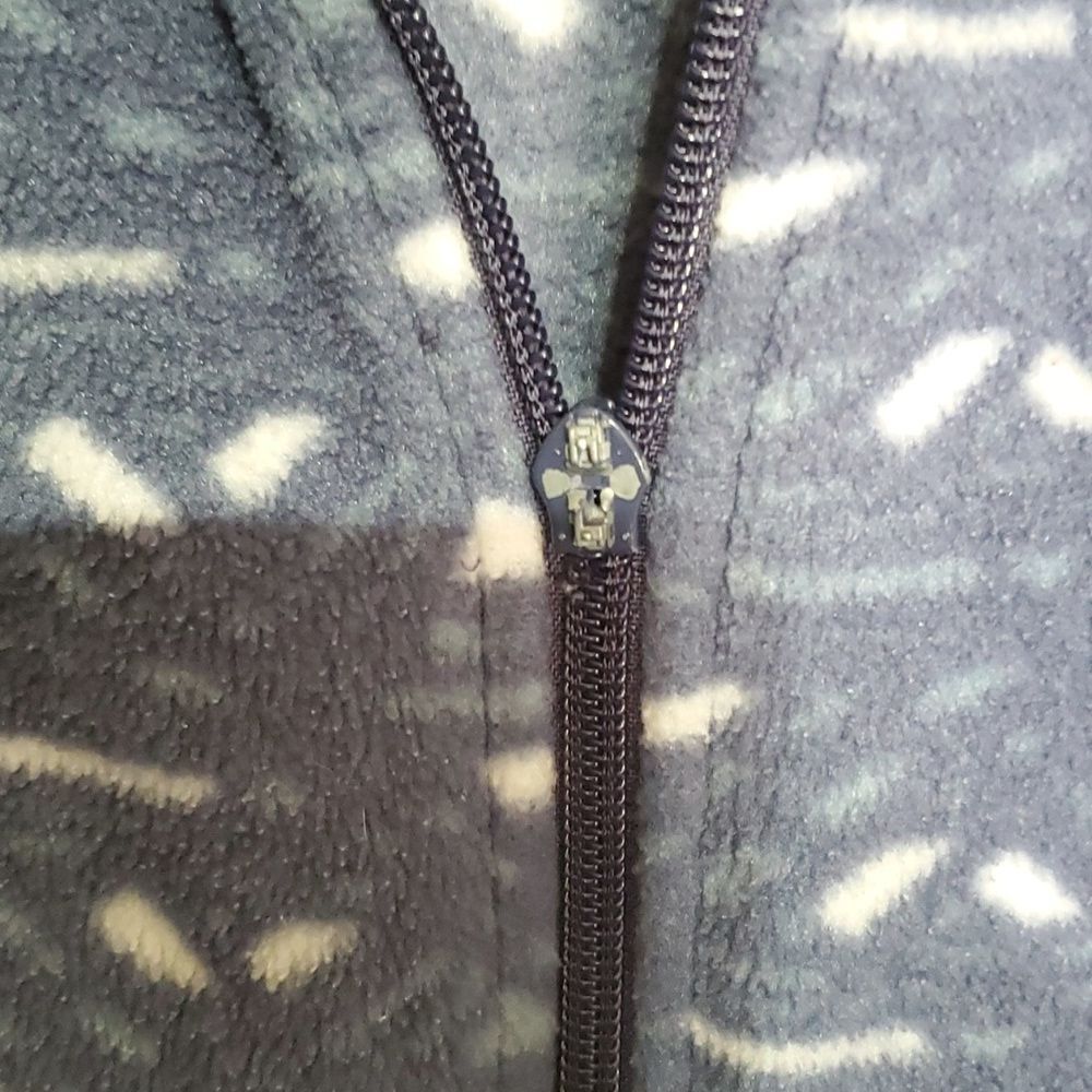 Columbia Sawyer Rapids Printed Full Zip Fleece Zip pocket’s Drawstring L - Picture 7 of 8